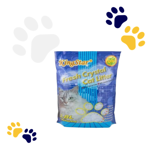 Kingstar Fresh Crystal Cat Litter Silica Gel - Pets Cart