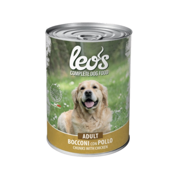 Leo's complete adult dog food with Chicken