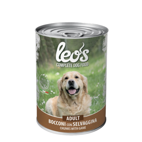 Leo's complete adult dog chunks with lamb