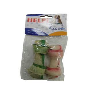 high-quality helpi dog treats chew rawhide 50g