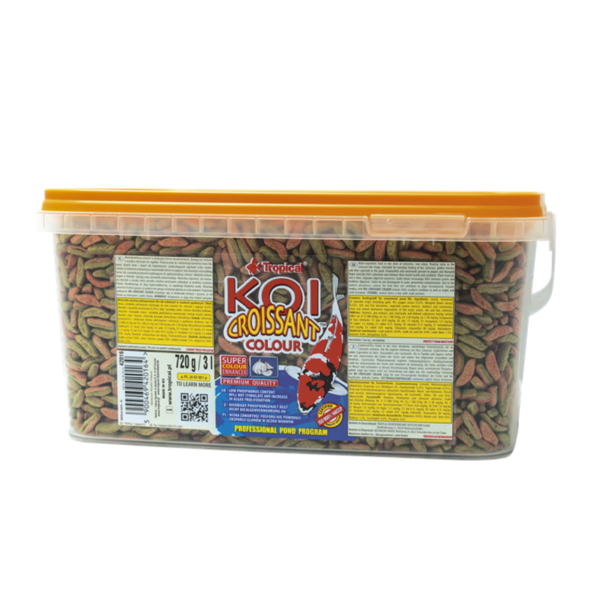 koi fish food croissant colour