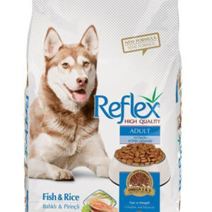 Reflex high-quality adult dog food salmon and rice